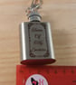 Personalised Photo or Text Engraved Hip Flask Keyring - Image 3