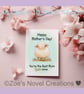 Sheep Mother's Day Card - A6 size 10.5cm X 14.8cm - Image 8