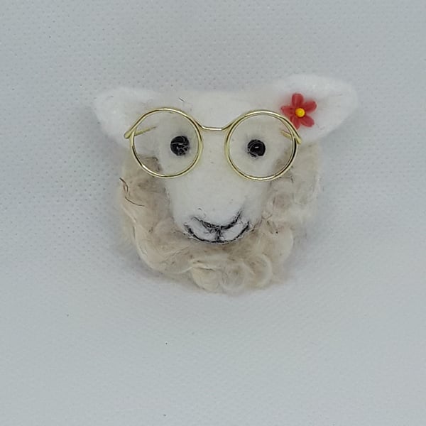 Sheep Brooch 