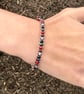 Dainty Glass Seed Bead Bracelet. Beach Style. Boho Style Bracelet. Bracelets. - Image 1
