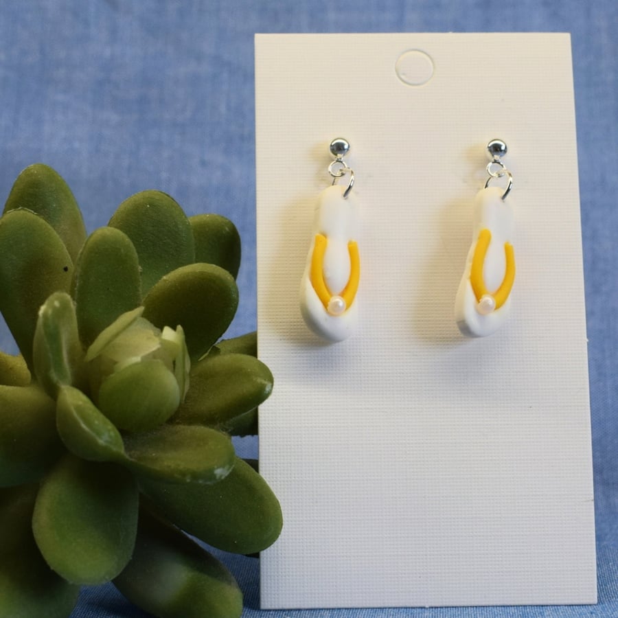 Flip Flop Drop Earrings