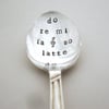 Music Lover's Coffeespoon, Do Re Mi Fa So Latte Do