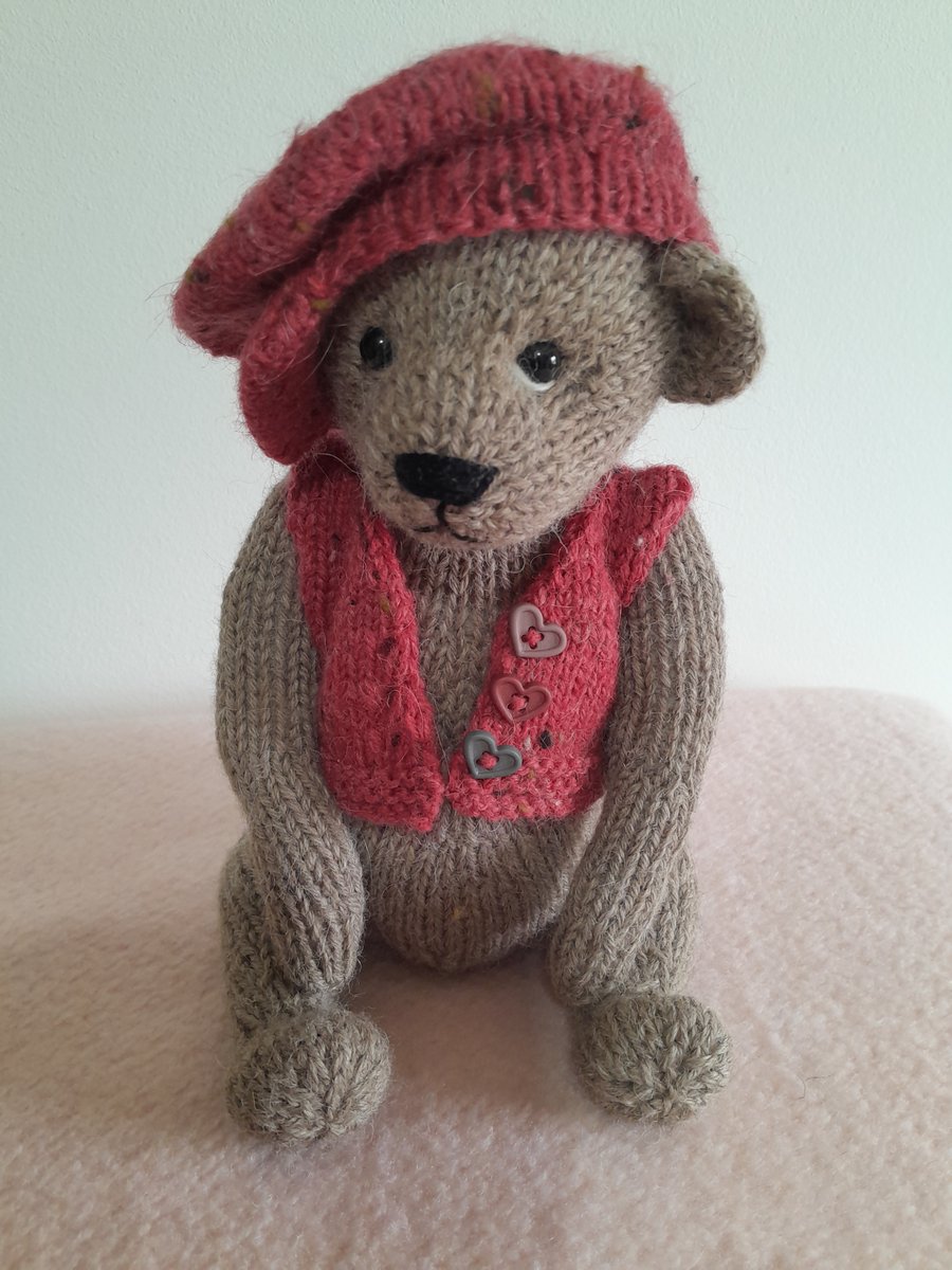 Little Bear, Knitted Teddy Bear
