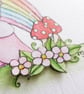 Princess Birthday Card - Rainbow Princess - Our Little Princess  - Image 5