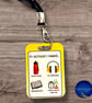 Yellow In School I Need PVC Communication Card SEN, Autism, ADHD Visual Support - Image 2
