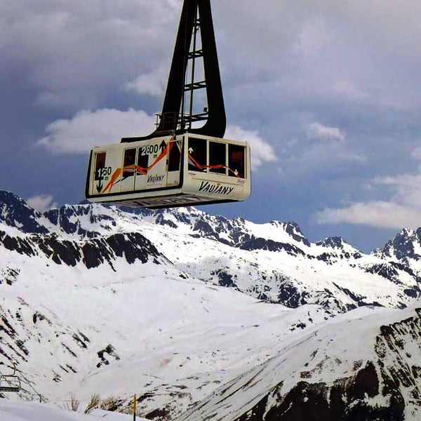 Alpe dHeuz Ski Resort French Alps France Photograph Print