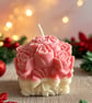 Blush Rose Bouquet. Handmade Soy Wax Candle - Image 2