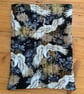Japanese Cranes and Chrysanthemums Design Quilted Fabric I-Pad Sleeve  - Image 2