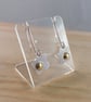 Sterling Silver and Brass Fried Eggs Earrings (SKU201025 C) - Image 7