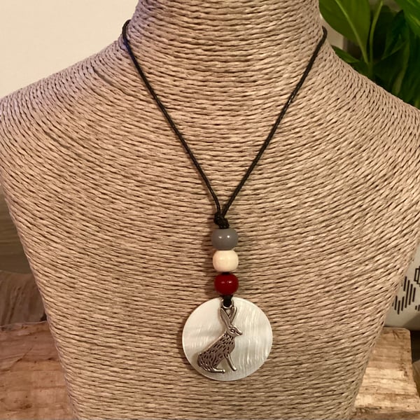 Hare Necklace Adjustable 
