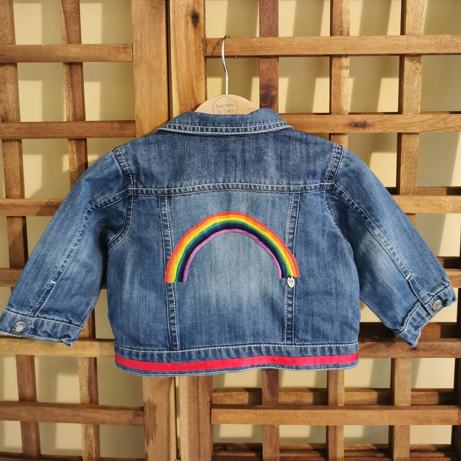 Rainbow Jacket 6 12 months Folksy