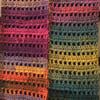 Crochet Variegated Infinity Scarf 