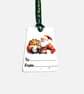 Set of 4 Plantable Christmas Gift Tags, Wildflower Seed Paper Festive Santa Tags - Image 3
