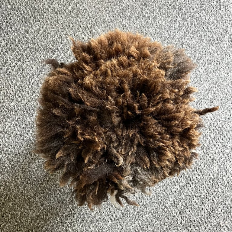 Natural wool felted seat-pad and or a mat for a cat or a small dog  