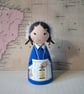 Florence Nightingale peg doll