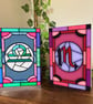 Stained Glass Effect Zodiac Cards - Image 5