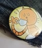 Picture Book  Badge - Cat Drinking Tea - Image 4