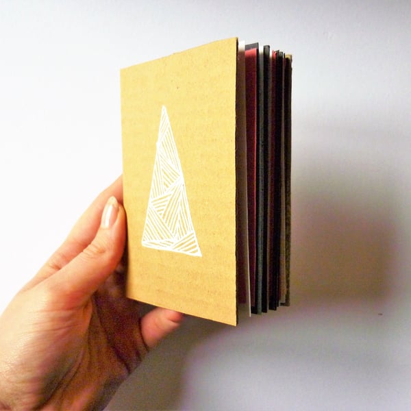 Free Postage - Mini cardboard sketchbook
