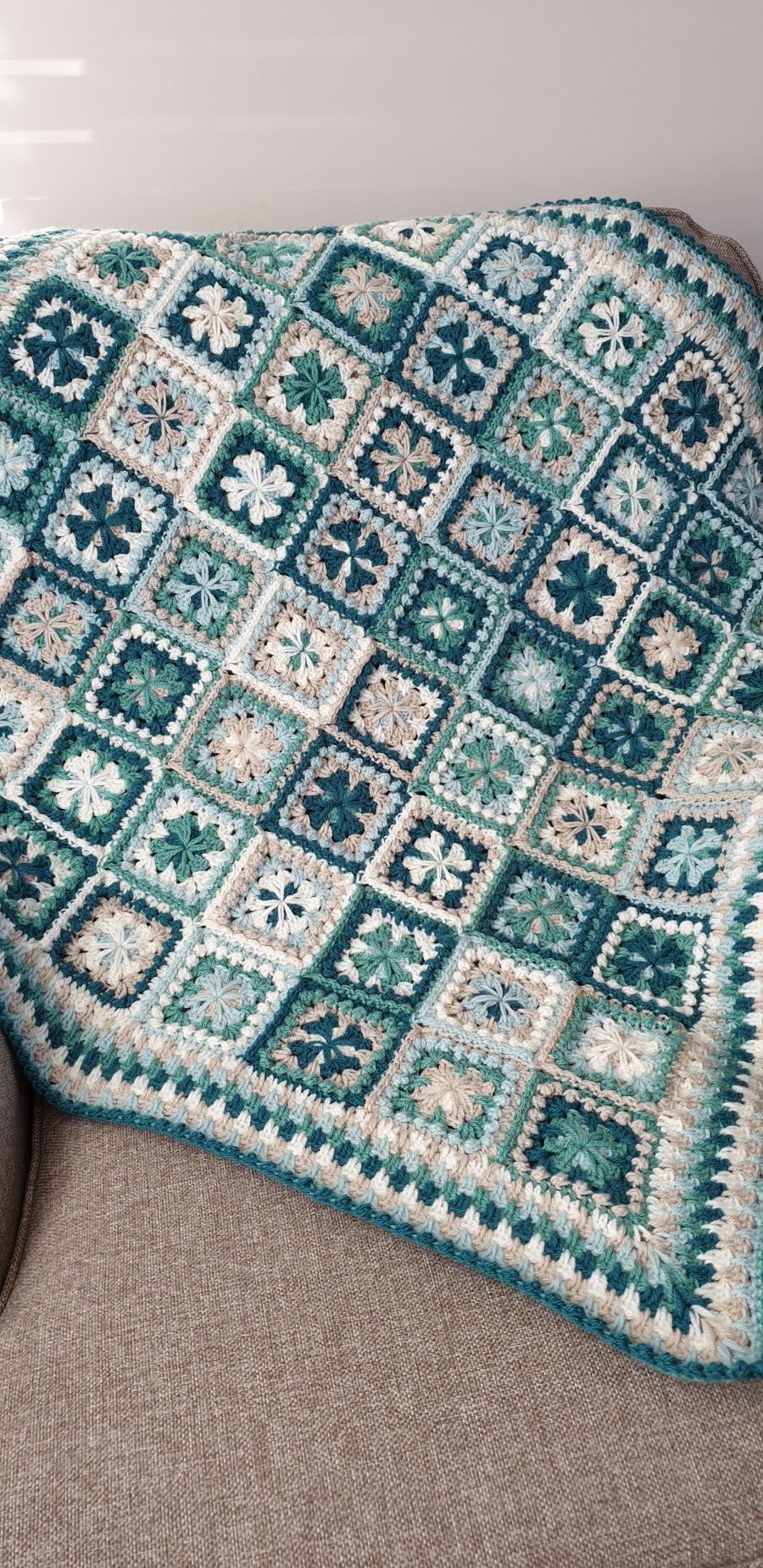 Spiced Biscuits Blanket - Costal Colours