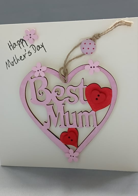 Handmade Mother's day card 