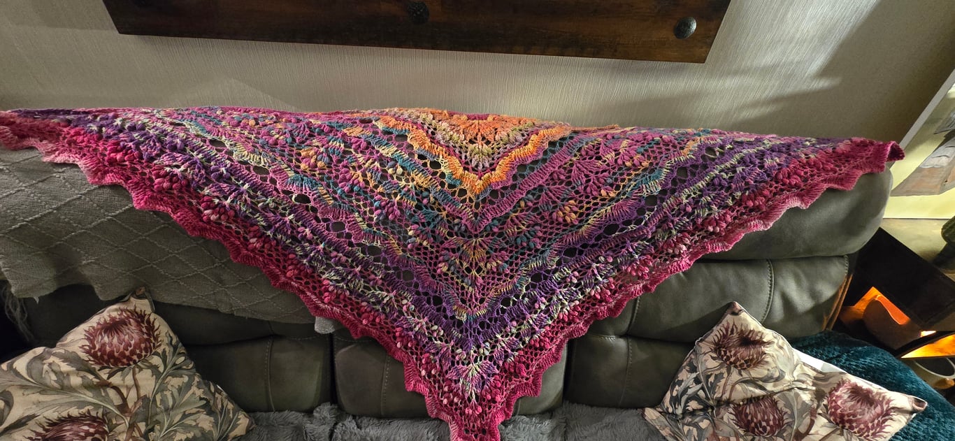August Fields inspired shawl