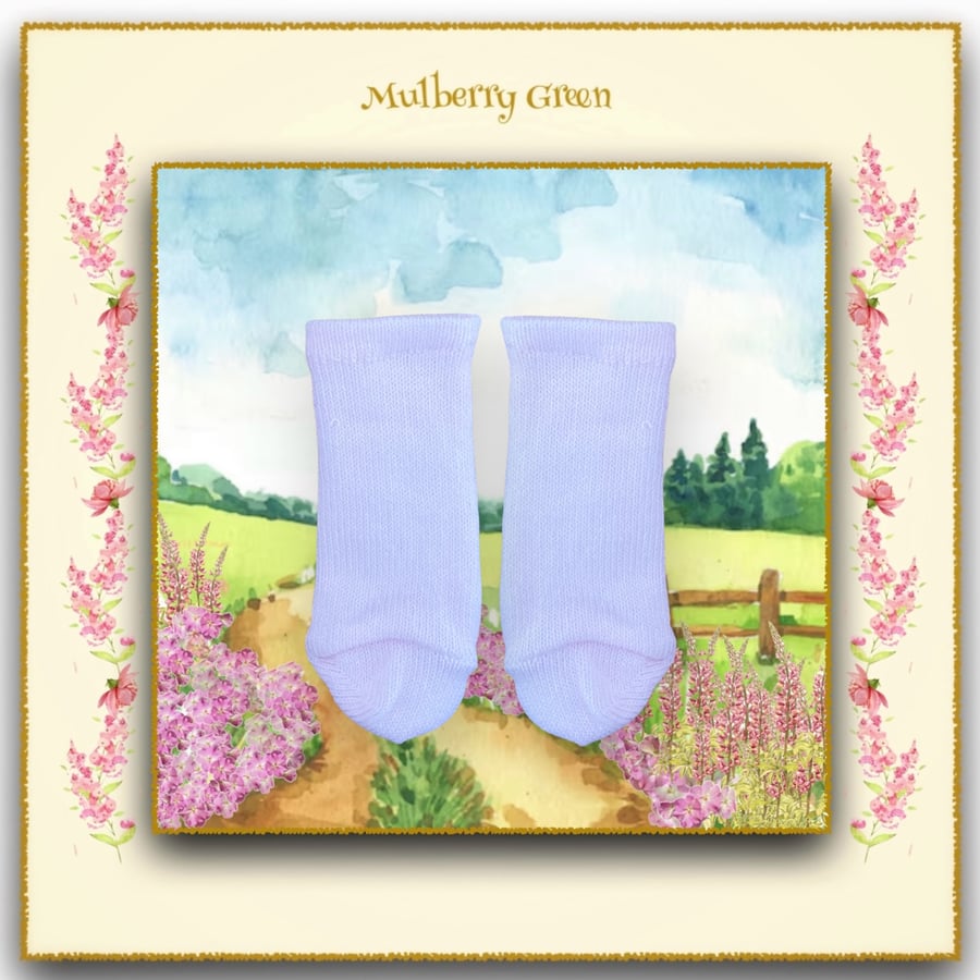 Reserved for Sue - Pale Pink Socks 