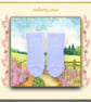 Reserved for Sue - Pale Pink Socks  - Image 1