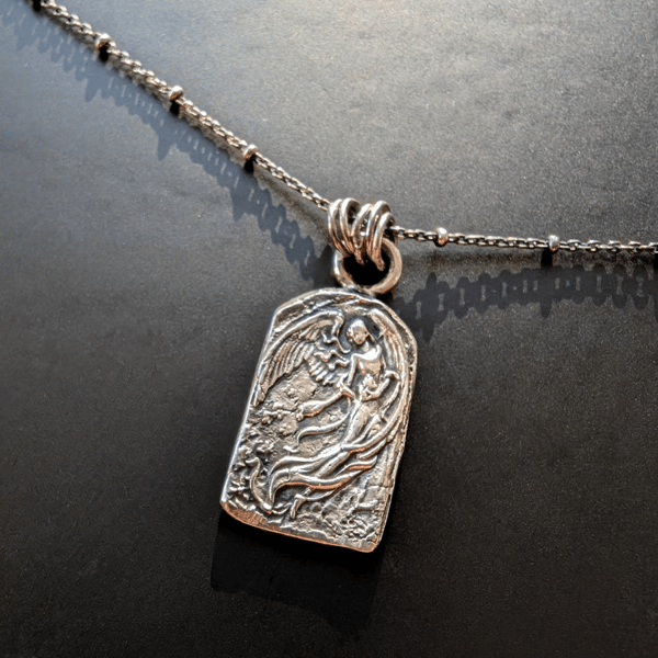 Sterling Silver Angel pendant