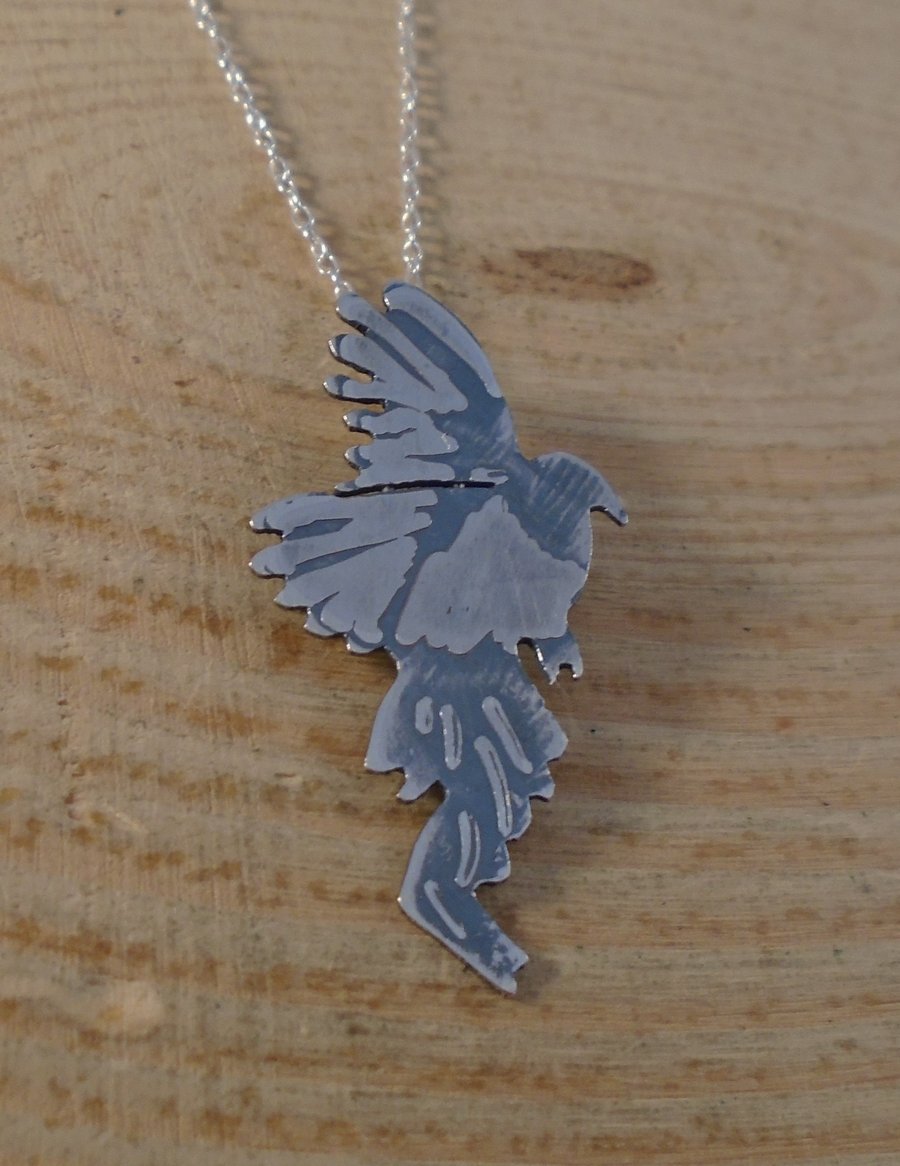 Sterling Silver Magpie Necklace