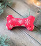 Christmas personalised dog bone toy - Image 3