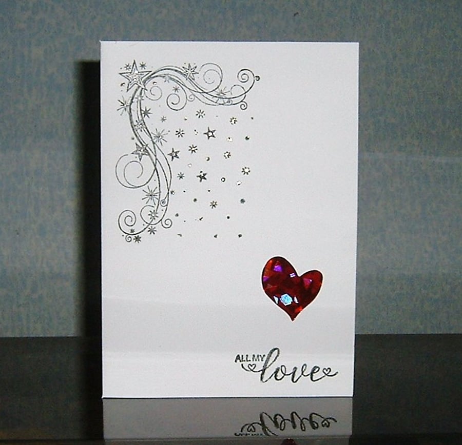 valentine card Love greetings card (ref 862)