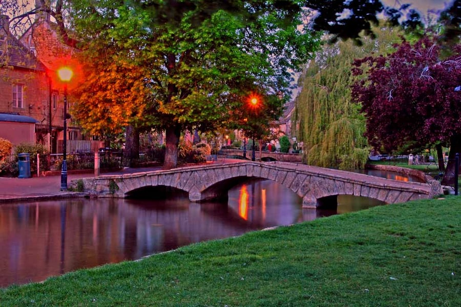 Bourton On The Water Cotswolds Photograph Print