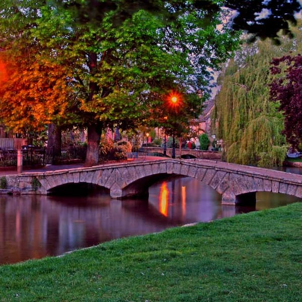 Bourton On The Water Cotswolds Photograph Print