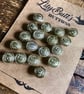 18 Vintage Gold Metal Blazer Buttons 16mm - Image 3