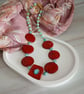 Turquoise and Shell Necklace with Magnetic Clasp, Coastal, statement necklace - Image 4