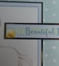 New Baby Boy Card - Blue Elephant  - Image 7