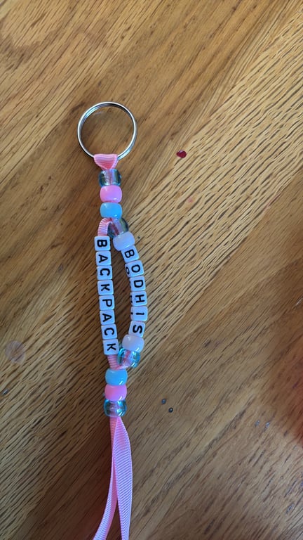 Personalised key rings