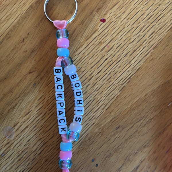 Personalised key rings