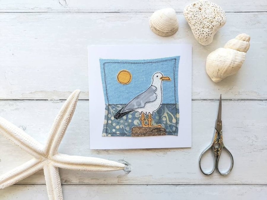 Herring Gull Greetings Card