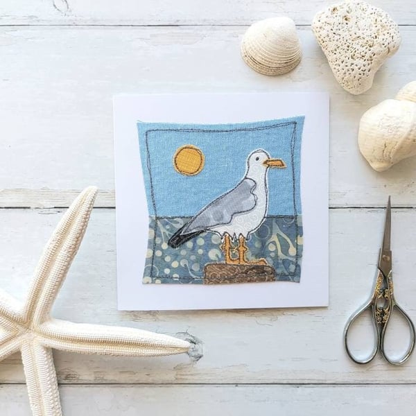 Herring Gull Greetings Card