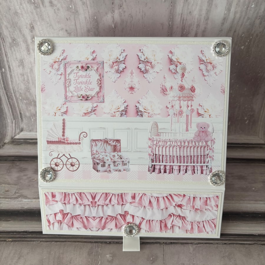 Memory Album, Book and Keepsake Box Baby Girl - PB10 0027