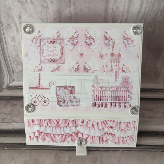 Memory Album, Book and Keepsake Box Baby Girl - PB10 0027