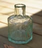 Antique Glass Hand Engraved Swallow Impression - Image 4