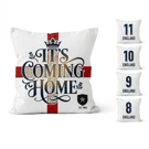 Unique England Fan Cushion Covers Set of 4, It's Coming Home Football Gift 45cm