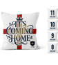 Unique England Fan Cushion Covers Set of 4, It's Coming Home Football Gift 45cm