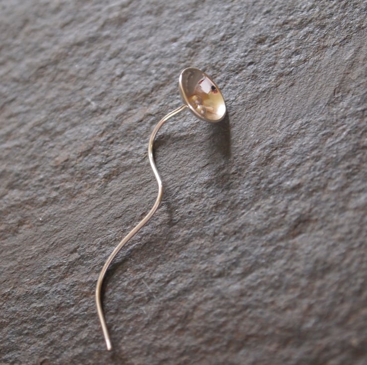 Domed Mini Stud Earrings