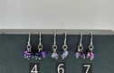 Triple Bead Drop Earrings