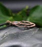 Copper Wire Flower Pendant - Capri Blue - Image 4