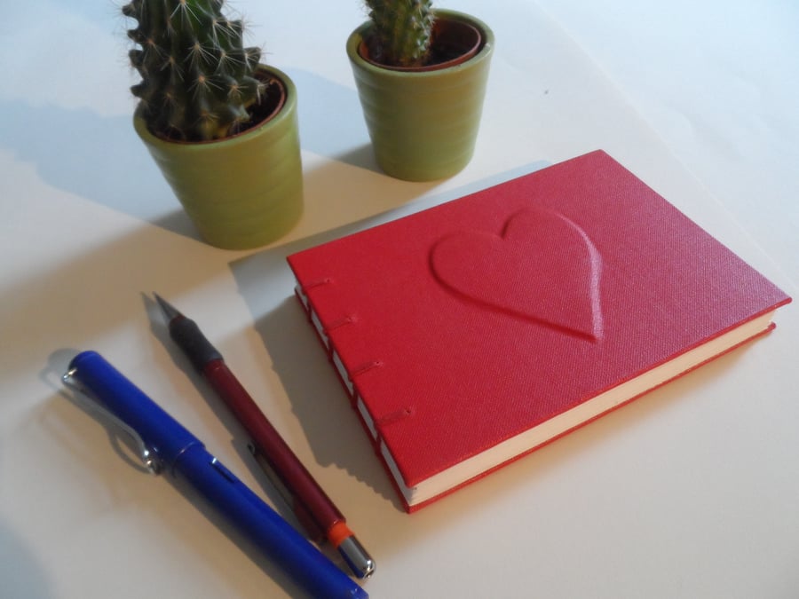 Hand bound Coptic stitch book 16