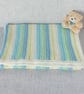 Baby blanket, crocheted blanket, striped blanket - Image 2